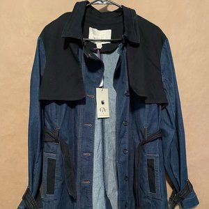 Gloria Vanderbilt Denim Trench, Women's Size 16